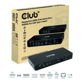 Club 3D DisplayPort HDMI Dock 4K60Hz dockingstation (sort, med KVM-funktionalitet)