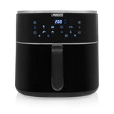 Princess 182254 digital luftfrituregryde 8l varmluftsfrituregryde (sort, 8 liter | varmluft | justerbar luftfriturestativ | BPA-fri)