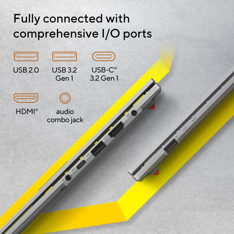 Asus vivobook go 15 e1504fa-bq5403w 15.6 bærbar (sort | ryzen 5 40 | radeon 610m | 8 GB | 512 GB SSD)