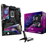 Asrock Z890 Nova WiFi Socket 1851 bundkort (sort, RAID, 5GB-LAN, 2,5GB-LAN, WiFi 7, BT, Lyd, ATX)