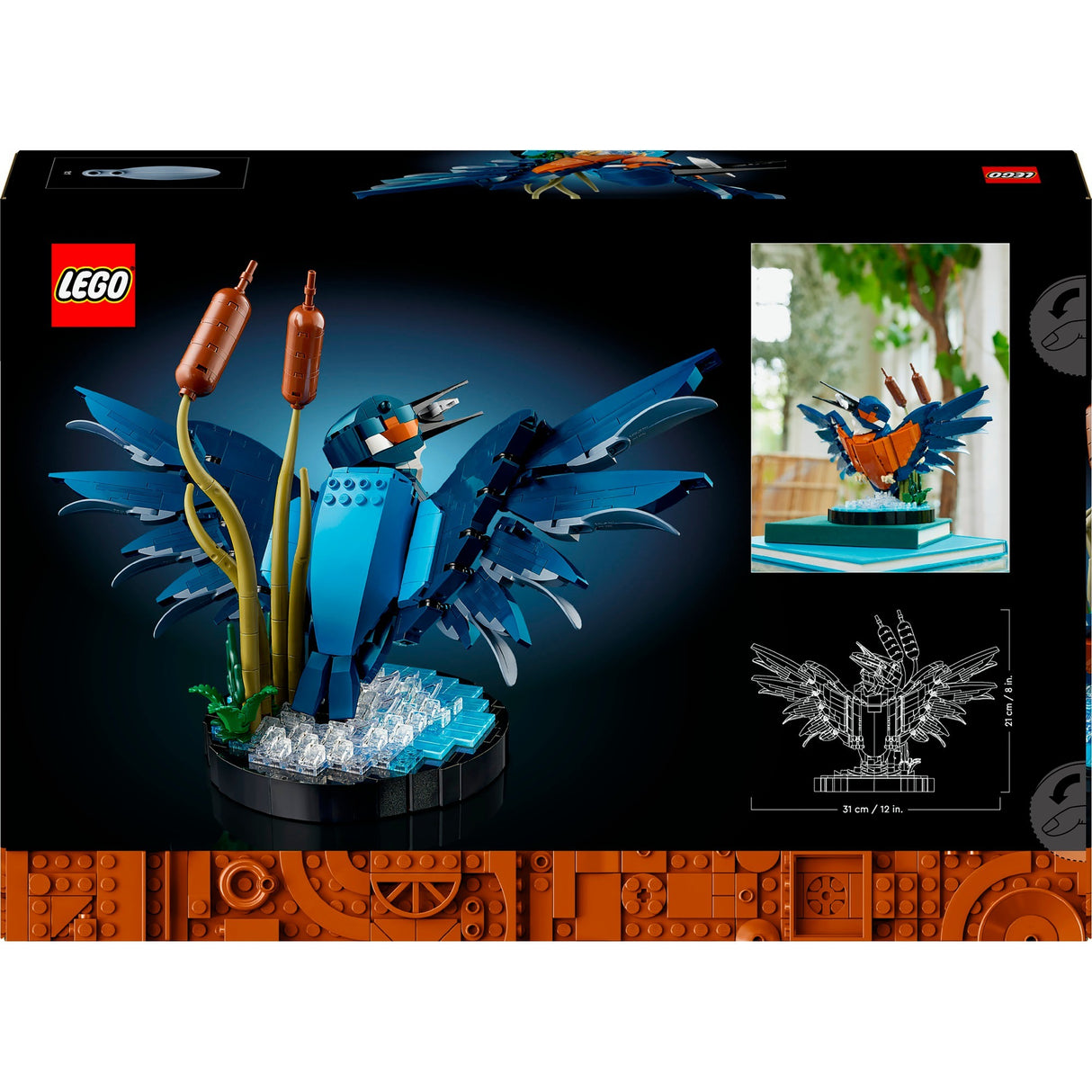 Lego ikoner - kingfisher byggelegetøj (10331)