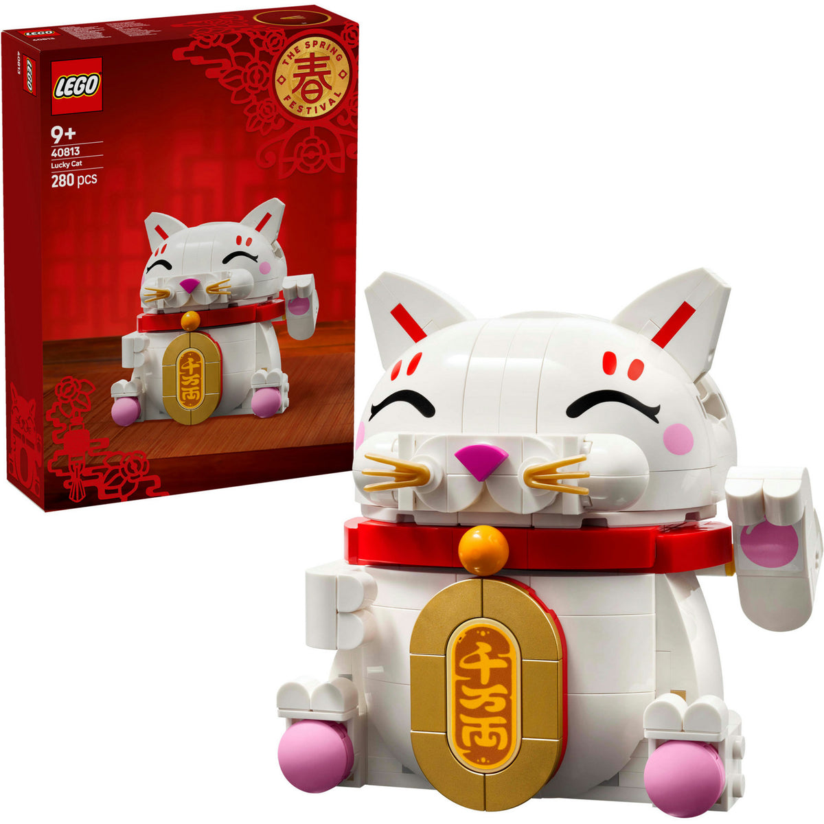 Lego kinesisk nytår 40813 - heldig kat