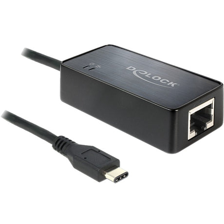 Delock USB-C - Gigabit LAN-adapter (sort)