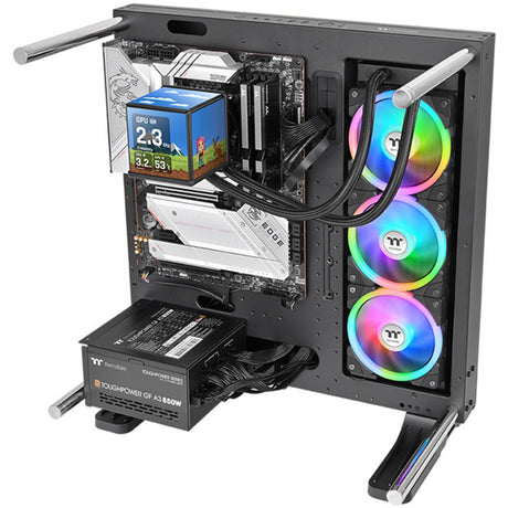 Thermaltake minecube 360 ultra argb sync aio liquid cooler waterkoeling (zwart)