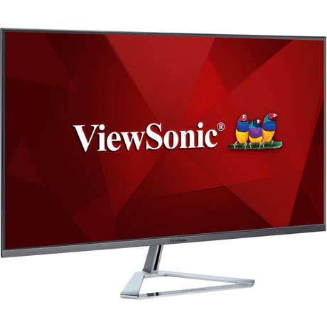 Viewsonic vx3276-mhd-3 31,5 skærm (sort (mat) sølv, 1x HDMI, 1x skærmport, VGA, lyd)