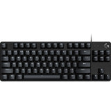 Logitech g413 tkl se mekanisk gaming-tastatur (sort, us-internationalt layout (qwerty), gl taktil, 80 % (tkl))