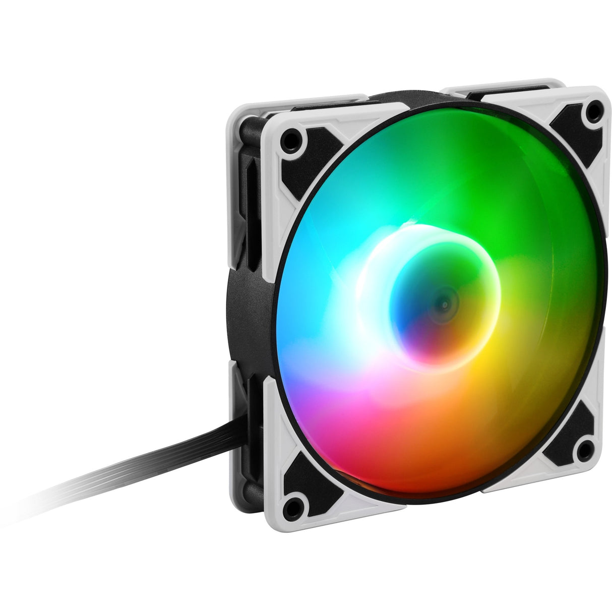 Sharkoon silentstorm 120 pwm rgb kabinet blæser (120 x 120 x 25 mm)