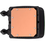 Xyz pc gear aquapulse aio 240 vandkøling (sort, argb, pwm)