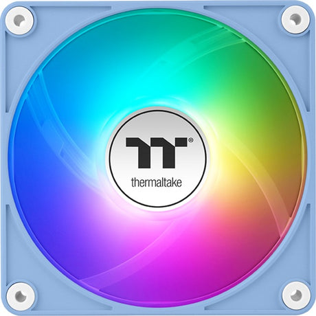 Thermaltake ct120 ex reverse argb sync pc køleblæser hortensiablå (3-fan pakke) kabinetventilatorer (lyseblå, 3 stk., 120 x 120 x 25 mm, pwm)