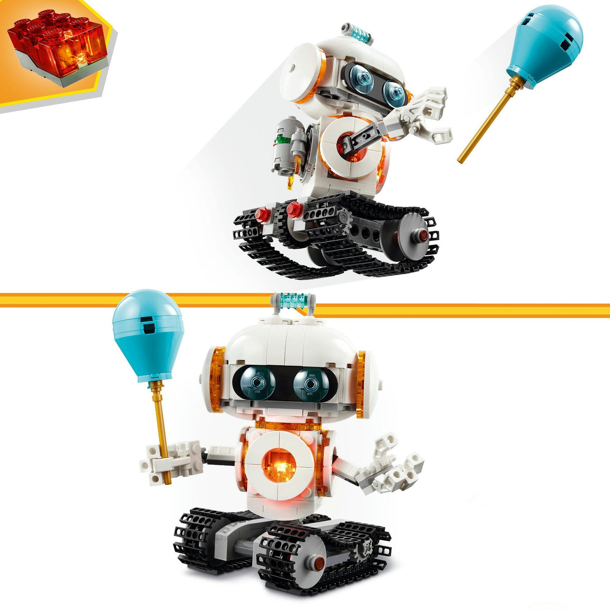 Lego Creator 3-i-1 - rumrobot byggelegetøj (31164)