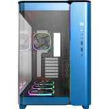 Montech king 95 pro midi tårnhus (blå | 2x USB-A | 1x USB-C | RGB | hærdet glas)