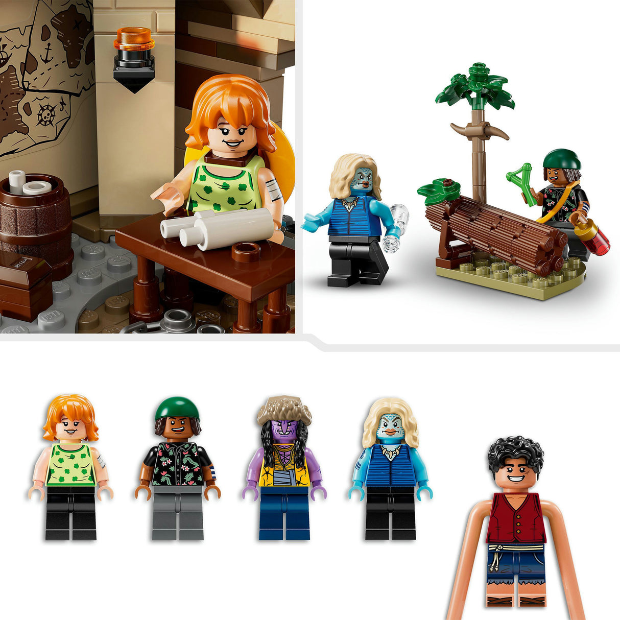 Lego ® one piece the battle at arlong park byggesæt - 75638