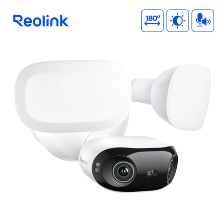Reolink F751W Elite Floodlight WiFi-sikkerhedskamera (hvid, UHD 4K, WiFi)