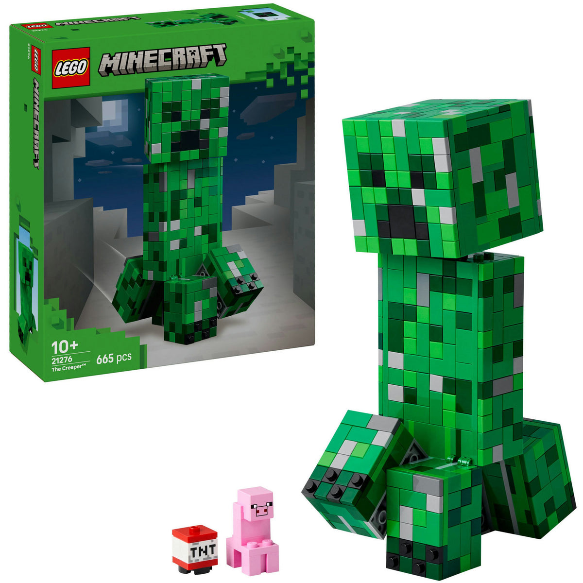 Lego minecraft the creeper actionfigur byggesæt - 21276