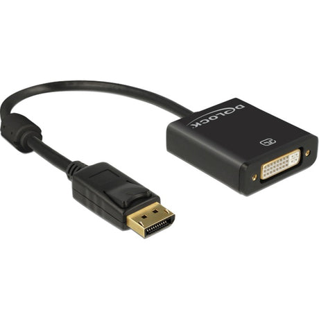 Delock displayport til dvi-adapter (sort, 0,2 meter, 4k)
