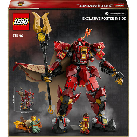 Lego ninjago 71846 ildridderen mek