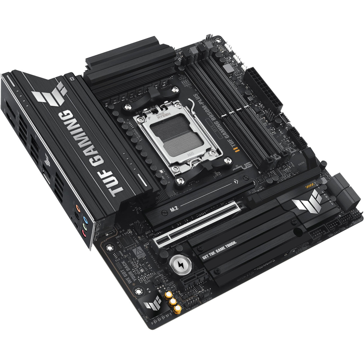 Asus tuf gaming b850m-plus socket am5 bundkort (2,5 gbe-lan, lyd, µatx)