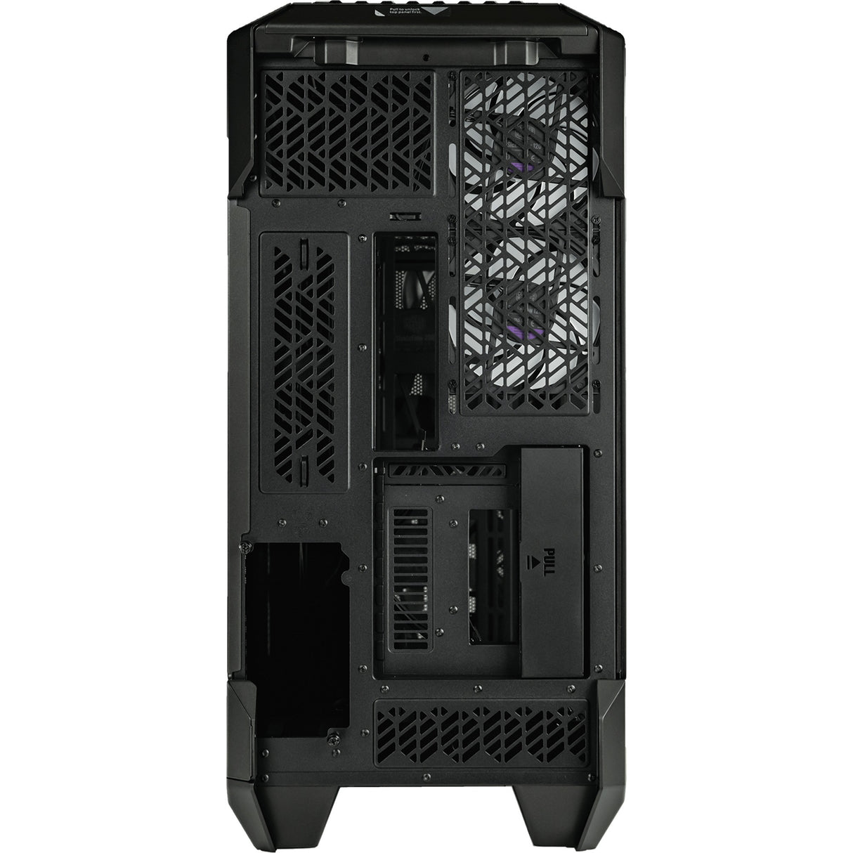 Cooler master haf 700 evo stort tårnhus (grå | 4x USB-A | 1x USB-C | RGB | hærdet glas)