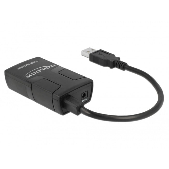 Delock USB isolator med 5 kV isoleringsadapter (sort)
