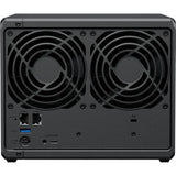 Synology diskstation ds925+ nas (sort, 2x 2,5 GB LAN, 2x USB 3.2 gen 1)