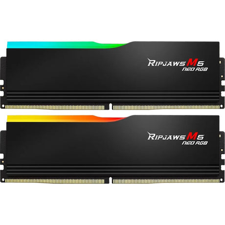G.skill 64 GB DDR5-6000 (2x 32 GB) RAM-sæt (sort, Ripjaws M5 Neo, AMD Expo)