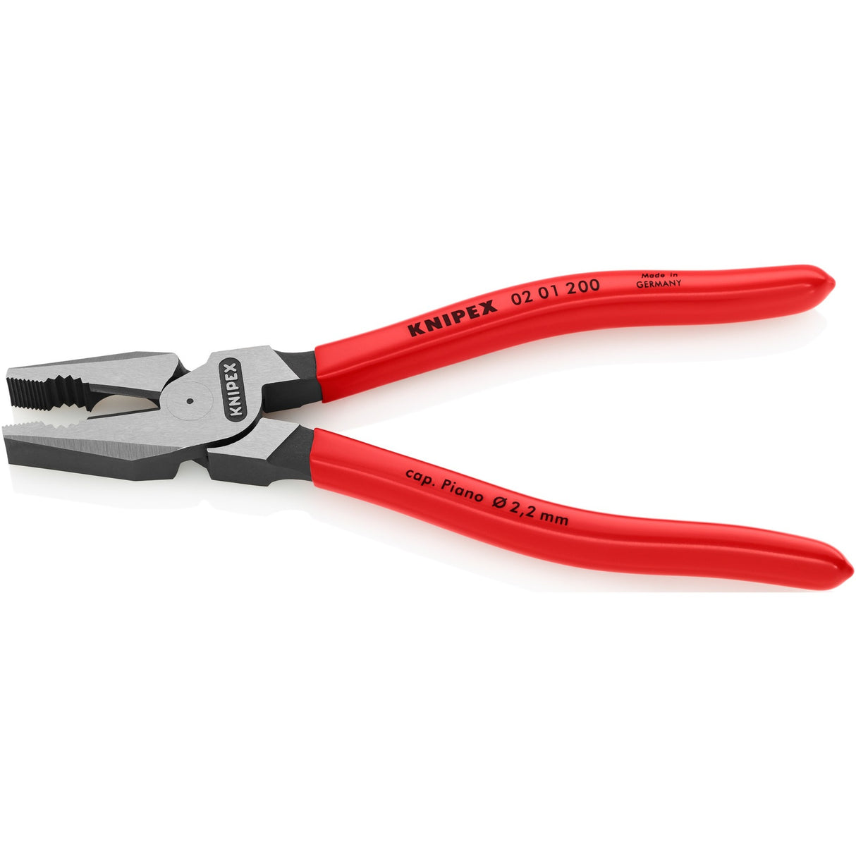 Knipex power kombinationstænger 200 mm kombinationstænger (rød)