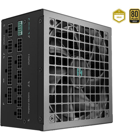 Deepcool pn1000-m modulær 1000 watt strømforsyning (1x 12v-2x6, 3x pcie)