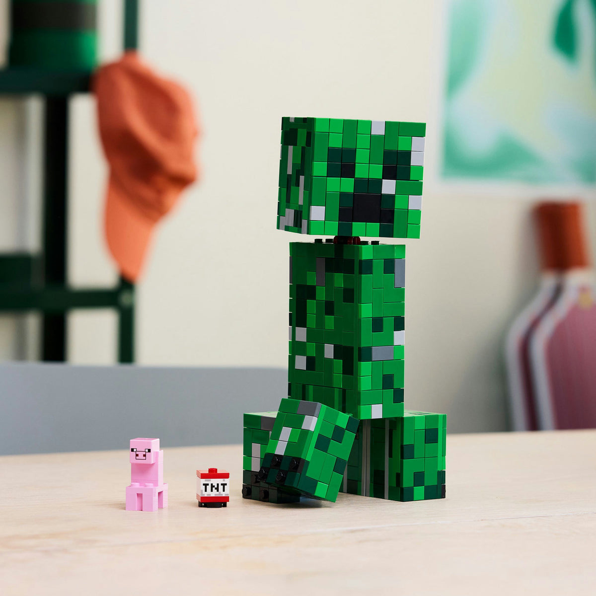 Lego minecraft the creeper actionfigur byggesæt - 21276