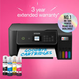 Epson ecotank et-2871 a4 multifunktions wi-fi-printer med blækbeholder alt-i-én inkjetprinter (sort, scan, kopi, wi-fi, inklusive op til 3 års blæk)