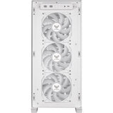Asus tuf gaming gt302 argb midi tårnhus (hvid | 2x usb-a | 1x usb-c | rgb | hærdet glas)