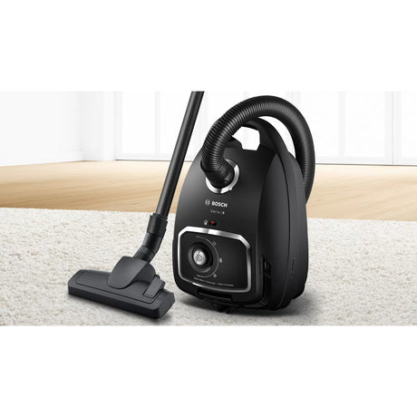 Bosch serie 6 støvsuger med pose bgb6x320 (sort)