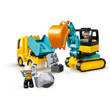 Lego duplo lastbil bæltegraver 10931