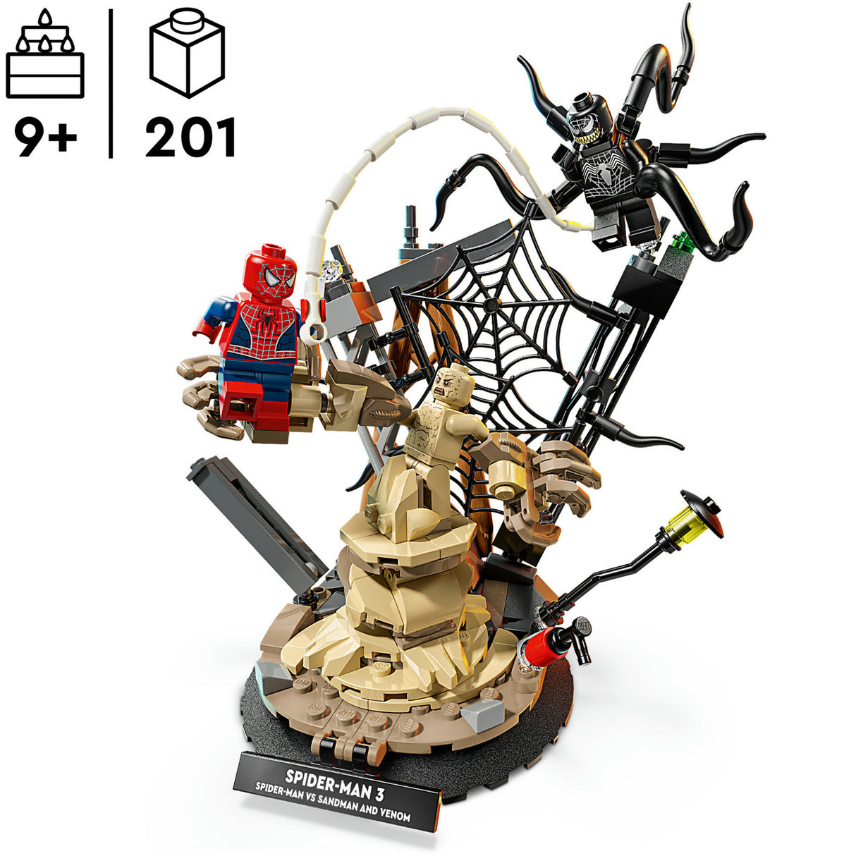 Lego Marvel ultimative kamp: Spider-man vs. Sandman byggesæt - 76334