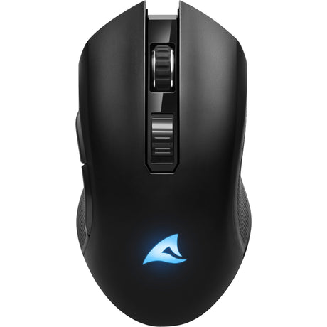 Sharkoon skiller sgm30w gaming mus (sort, 600 - 6000 dpi, rgb, 2,4 ghz usb)