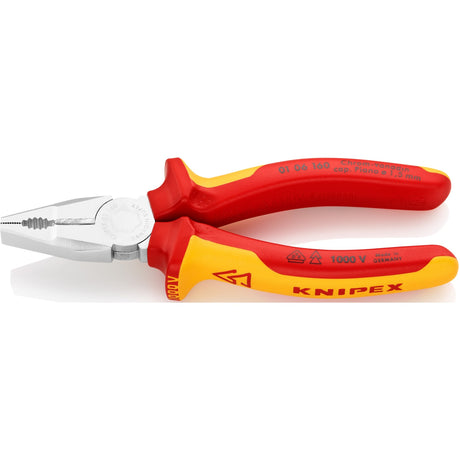 Knipex 01 06 160 kombitang krom vanadium 160mm vde