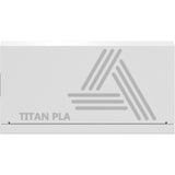 Montech titan pla modulær 1000 watt strømforsyning (hvid, 2x pcie)