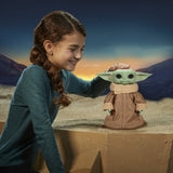 Hasbro star wars - galaktisk snackin' grogu-legende figur