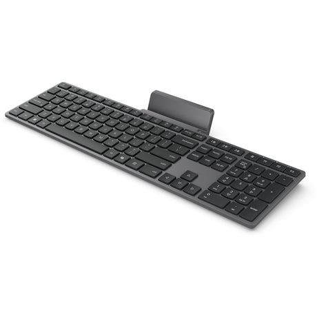 Lenovo 700 moderne trådløst tastatur med flere enheder - us euro103p desktop sæt (grå, 100 %, 2,4 GHz, Bluetooth)