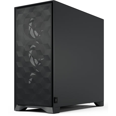 Fractal design pop 2 air midi tower behuizing (zwart | 1x usb-a | 1x usb-c | tempered glass)