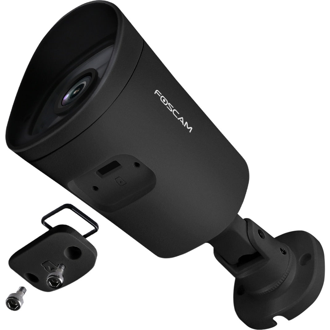 Foscam g4ep poe 4,0 megapixel udendørskamera (sort, poe, 4,0 megapixel)