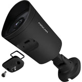 Foscam g4ep poe 4,0 megapixel udendørskamera (sort, poe, 4,0 megapixel)