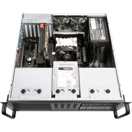 Silverstone RM41-506 rackhus (sort | 2x USB-A 3.2 (5 Gbit s))