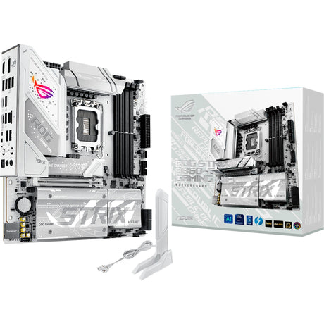 Asus ROG Strix B860-G Gaming WiFi Socket 1851 bundkort (RAID, 2,5 GB-LAN, WiFi 7, BT, lyd, µATX)