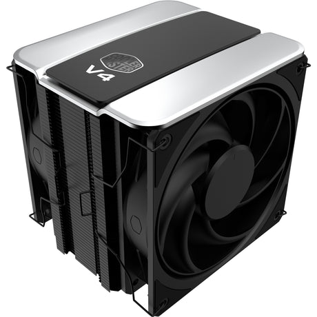 Cooler master v4 alpha 3dhp black cpu-koeler (zwart)
