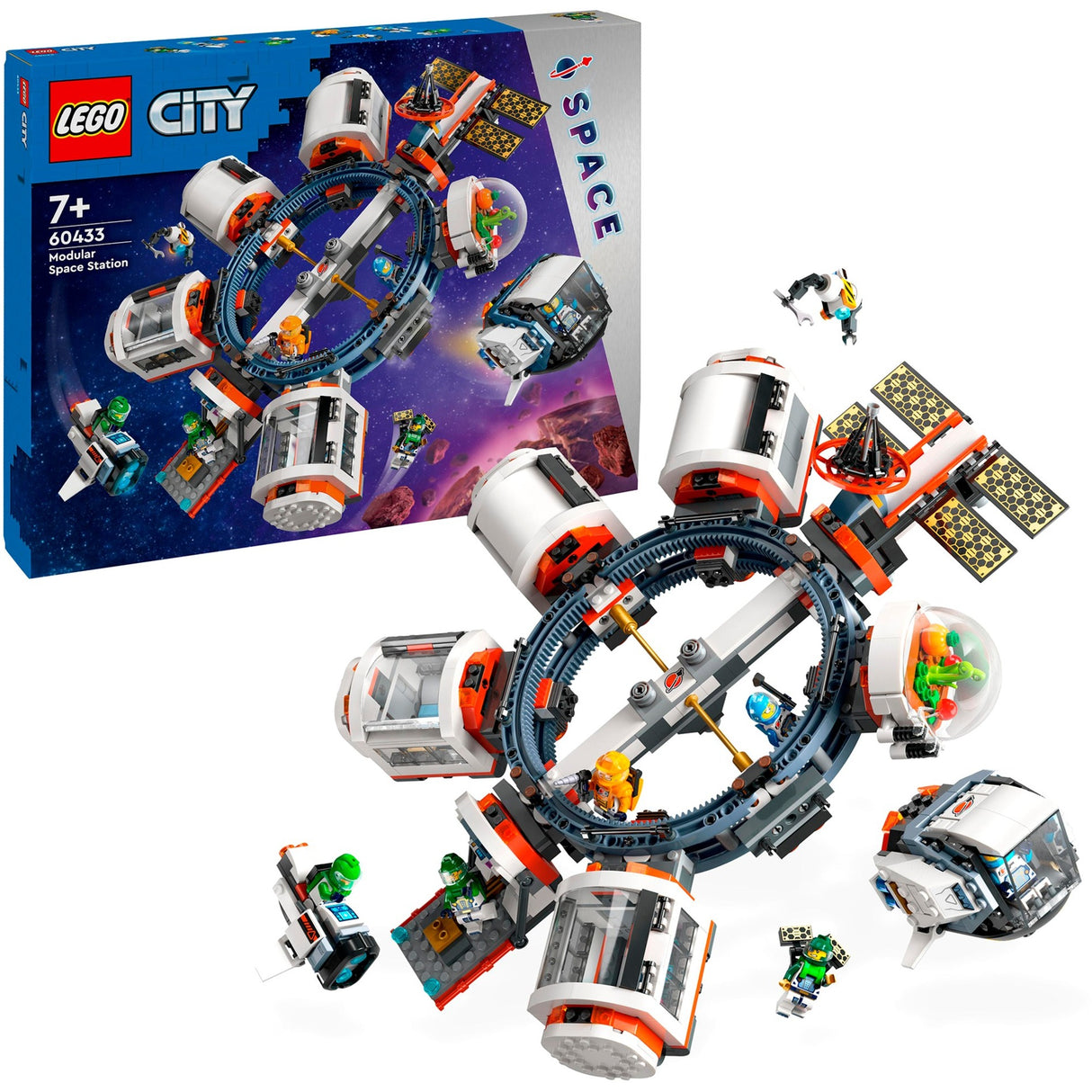 Lego city - modulært rumstationsbyggelegetøj (60433)