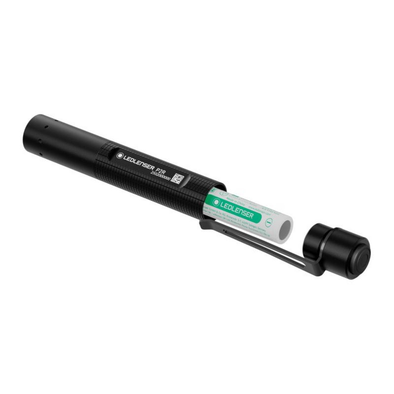 Ledlenser p2r lommelygte (sort, 200 lm, 6000-7500k)