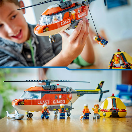 Lego city exploration 60503 kystvagt helikopter