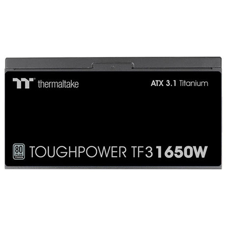 Thermaltake toughpower tf3 modulaire 1650 watt voeding (zwart, 2x 12v-2x6, 9x pcie)