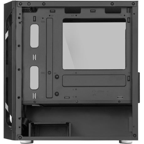 Silverstone sst-fah1mb-pro midi tårnhus (sort | 3x USB-A | RGB | hærdet glas)