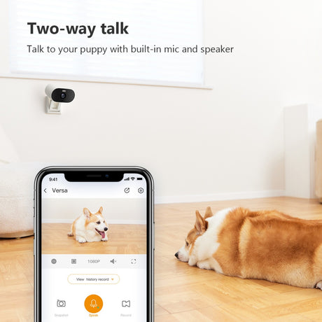Imou versa sikkerhedskamera (smart farve nattesyn | ip65 vejrbestandig | 110db sirene)